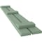 Ekena Millwork Americraft 2-Board, 3 Batten Exterior Real Wood Spaced Board-n-Batten Shutters, ARW401SB207X65TGH, PR ARW401SB207X65TGH - alternate 5